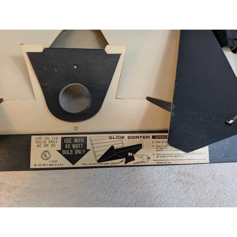 Focal SLIDE SORTER Color‎ Corrected Tru-Blue Face Kmart Vintage Accessory
